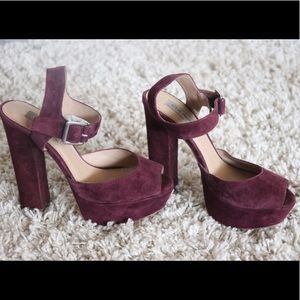 Steve Madden Purple Heels